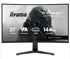 IIYAMA Monitor 27" G-Master GCB2784HSU-B1, FHD, zakrivljeni, FreeSync Premium, USB Hub, 240 Hz, crni